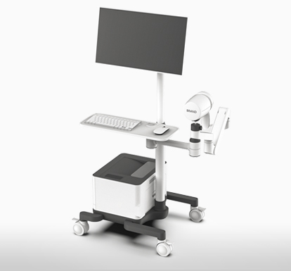 电子阴道镜台车设计